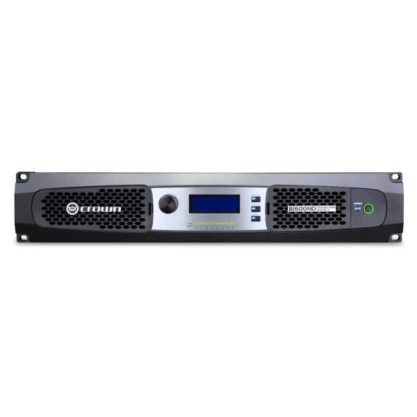 Crown DCi8 600ND 8-Channel Install Amplifier with Network Display, 600W @ 4 Ohms or 70V / 100V Line