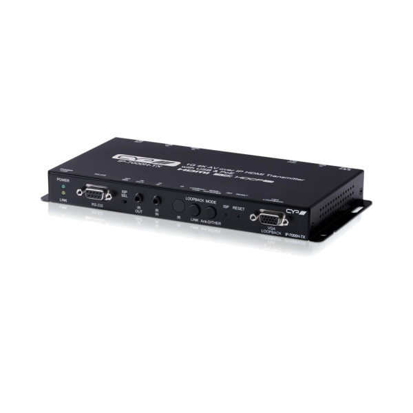 CYP IP-7000H-TX 1G 4K AV Over IP HDMI Transmitter with USB & PoE