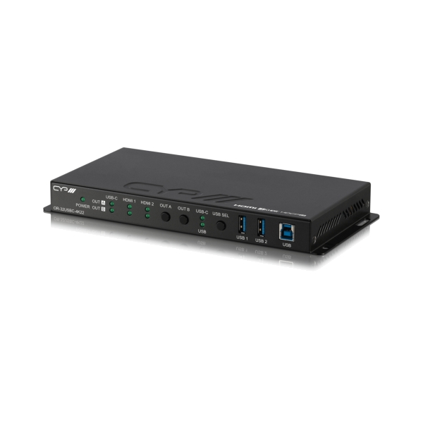 CYP OR-32USBC-4K22 3x2 Full 4K USBC and HDMI Matrix with USB Ethernet Hub