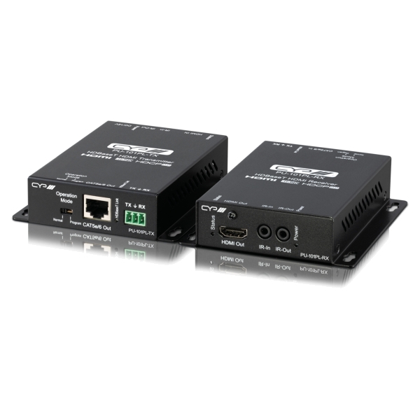 CYP PU-101PL-KIT HDBaseT1 Lite HDMI Extender Set with PoC, 2-way IR and RS232