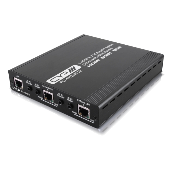 CYP PU-1H2HBTE 1x HDMI to 2x HDBaseT1 Splitter (Up to 100m) with HDMI Bypass