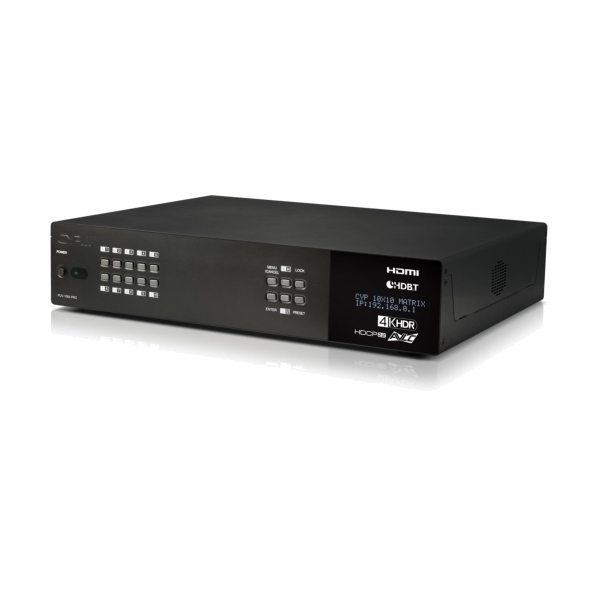 CYP PUV-1082-PRO 10x10 Full 4K HDMI HDBase1 with AVLC Matrix with OAR, Audio I/O Zones and Full Audio Matrix