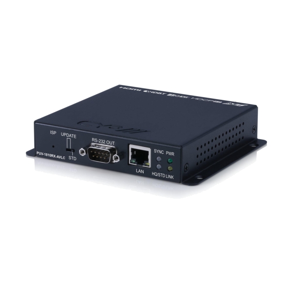 CYP PUV-1810RX-AVLC HDBaseT1 Full 4K AVLC Series Receiver with LAN & PoH for CYP PUV-1082-PRO