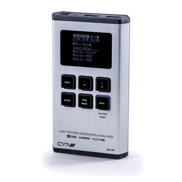CYP XA-3P Battery Powered 4K HDMI Pattern Generator, Analyser & Cable Tester