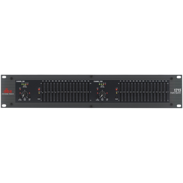 DBX 1215 Dual 15-Band Graphic Equalizer