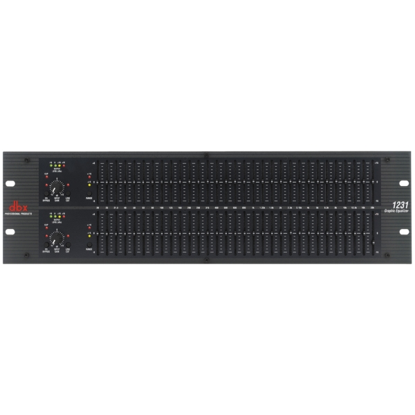 DBX 1231 Dual 31-Band Graphic Equalizer