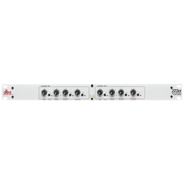 DBX 223XS Stereo 2-Way/Mono 3-Way Crossover 