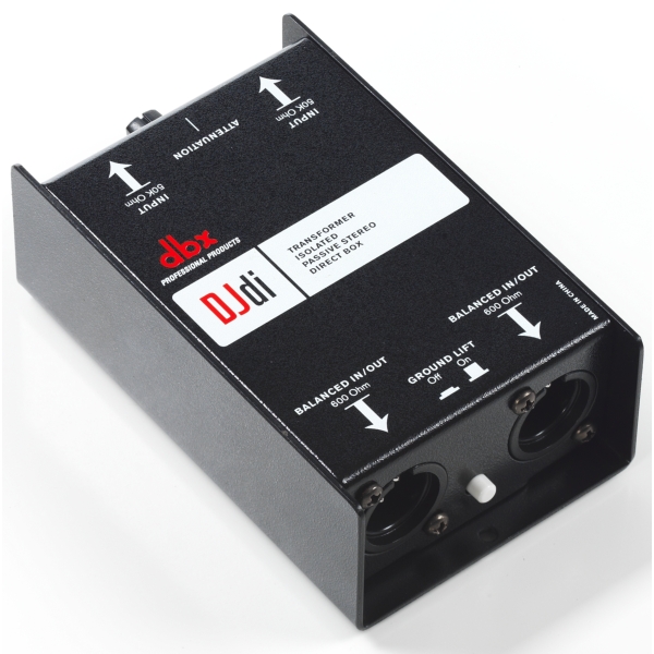 DBX DJDI 2-Channel Passive Direct Box