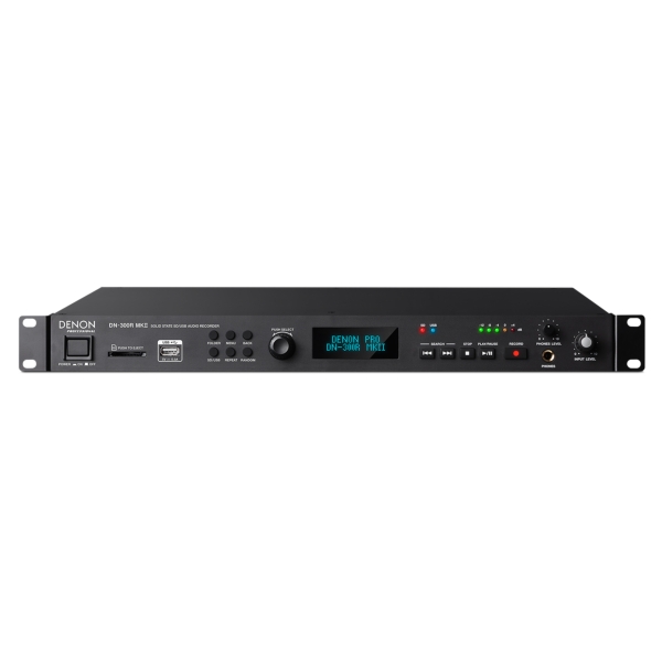 Denon DN-300R Solid-State SD/USB Audio Recorder
