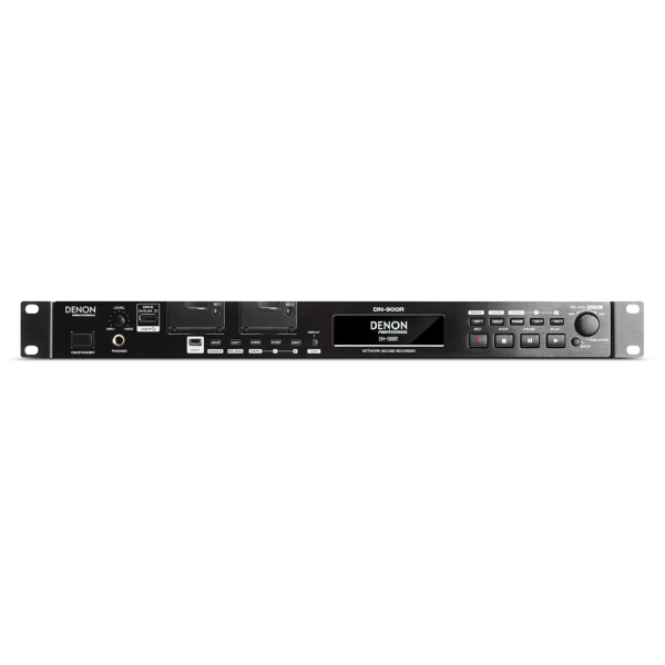 Denon DN-900R Network SD/USB Audio Recorder with Dante 2 x 2 Interface