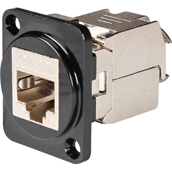 Eagle D-Series Metal CAT7 Shielded Ethernet Connector Plate