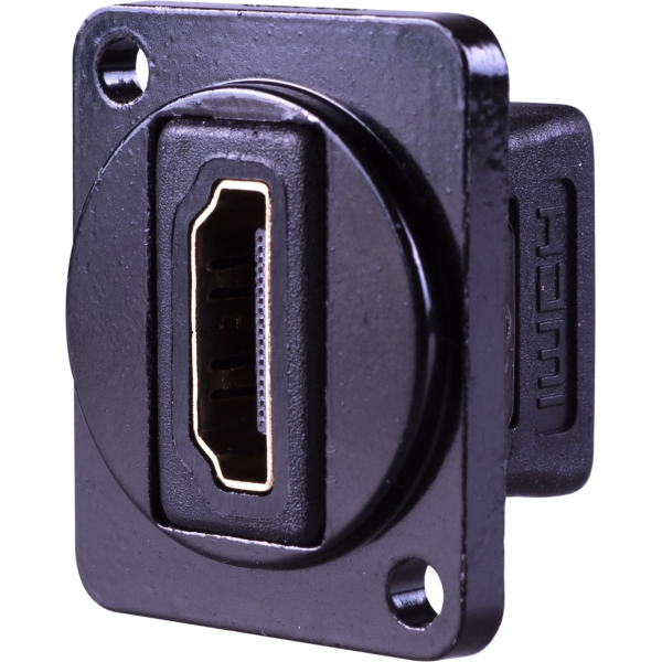 Eagle D-Series Metal Female HDMI Feed Through Connector Plate