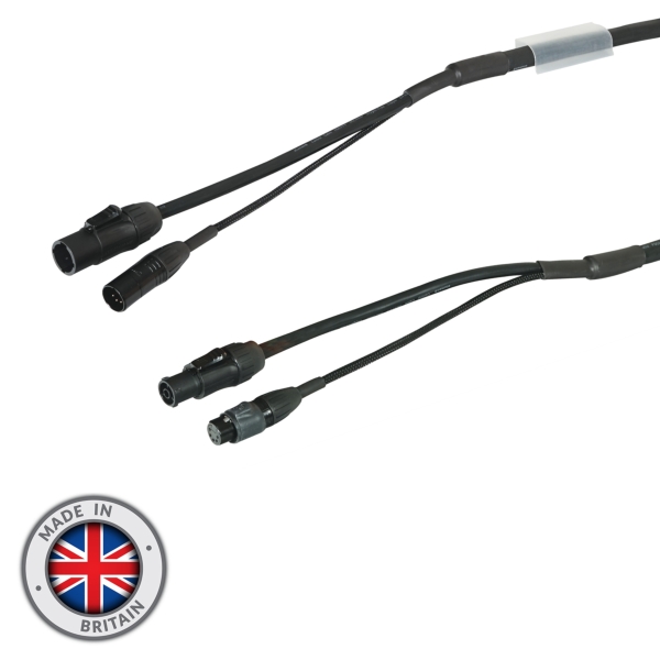 Elumen8 Combi 5-Pin DMX and PowerCON True 1 Cable - 1.5 metre