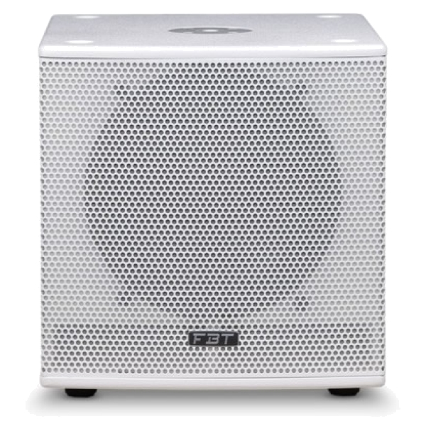 FBT SUBline 112S 12-Inch Passive Subwoofer, 700W @ 8 Ohms - White