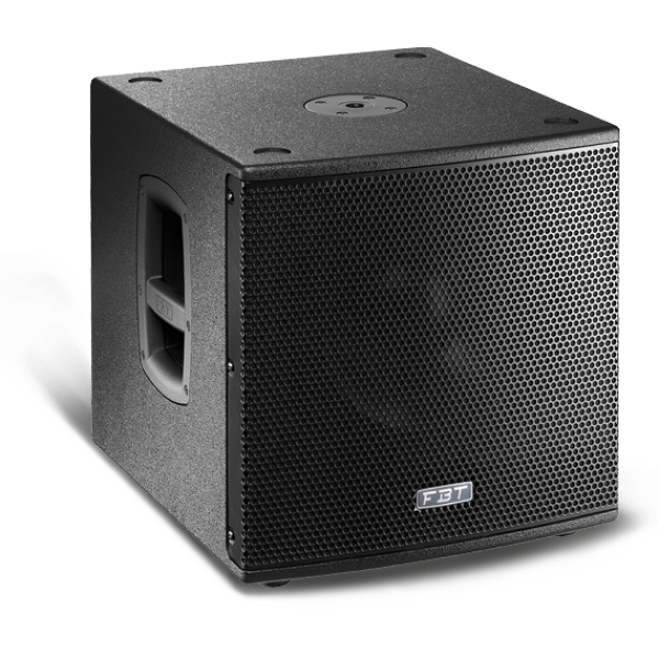 FBT SUBline 112SA 12-Inch Active Subwoofer, 700W - Black