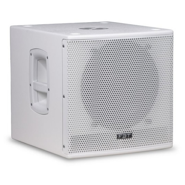 FBT SUBline 112SA 12-Inch Active Subwoofer, 700W - White