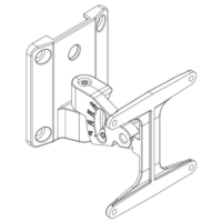 FBT WM-68 Directional wall mount for Canto 8 and Keiron 8 Speakers - Black FBT WM-68 Directional wall mount for Canto 8 and Keiron 8 Speakers - Black