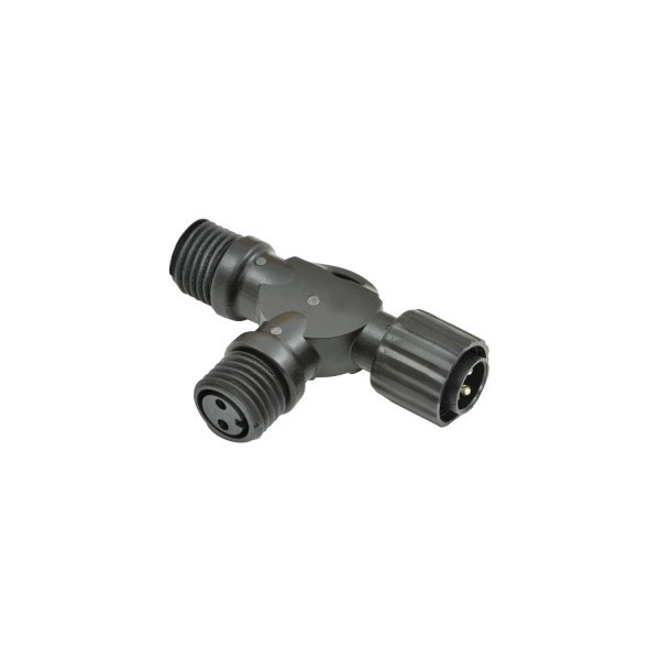 Lyyt 2WAY-SPL 2 Way Outdoor String 2 Core Light Splitter, IP44