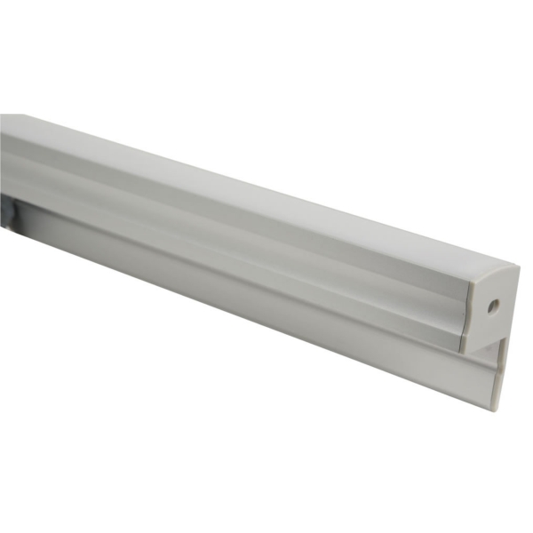 Fluxia AL1-H2545 Aluminium LED Tape Profile, Uplight H Section 1 metre