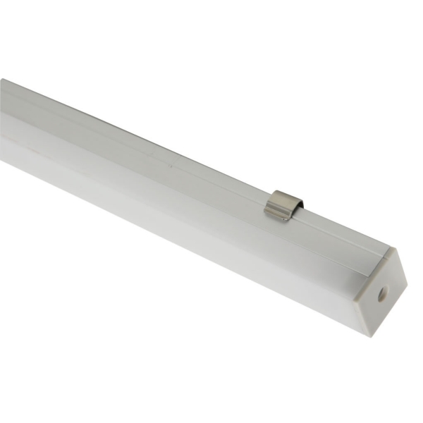 Fluxia AL2-B2020 Aluminium LED Tape Profile, Box Section 2 metre