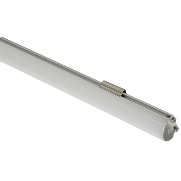Fluxia AL2-D1915 Aluminium LED Tape Profile, D Section 2 metre