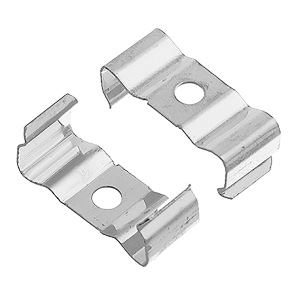 Fluxia CLIP10-US/B Clips for Box and U-Section Aluminium LED Tape Profile (Pack of 10)