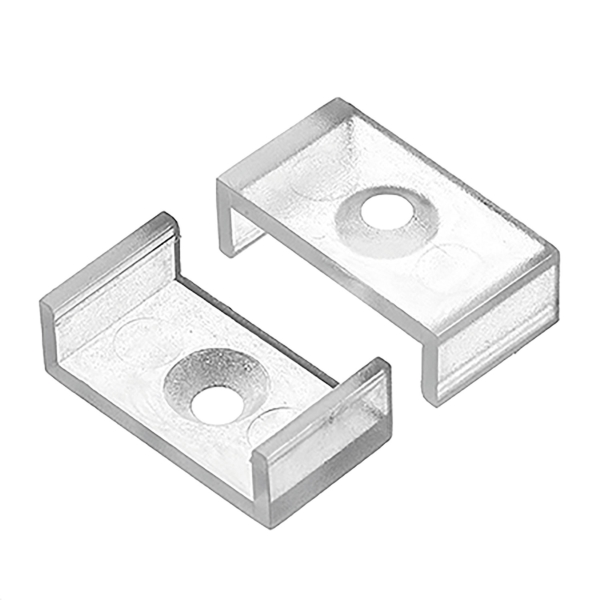 Fluxia CLIP10-WC Clips for Wide Crowned Aluminium LED Tape Profile (Pack of 10)