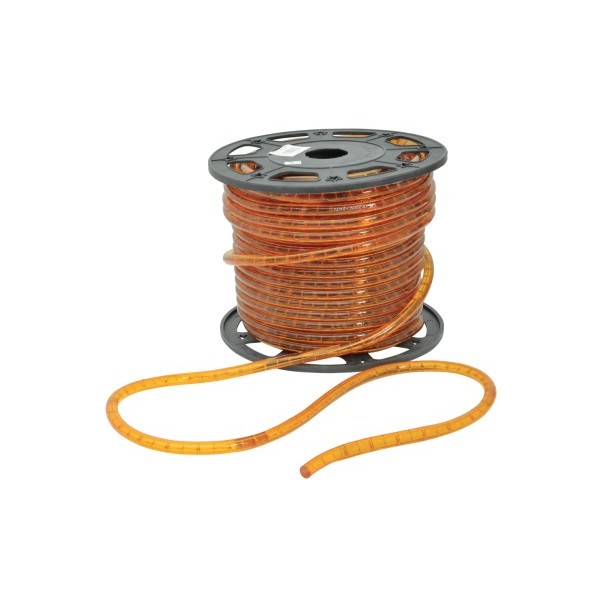 Fluxia Orange Dimmable Rope Light, IP44, 45 metre reel