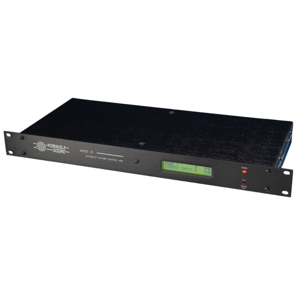 Formula Sound AVC-2D Digital Noise Level Controller Signal Attenuator, 2-Channel