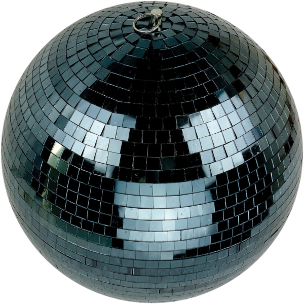 FXLab Black Mirror Ball, 10mm Facets - 300mm