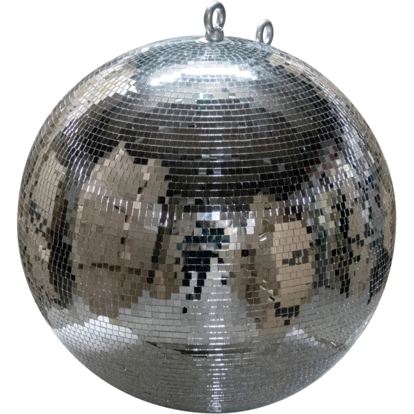 FXLab Professional Silver Mirror Ball with Fibreglass Core, 10mm Facets - 1000mm