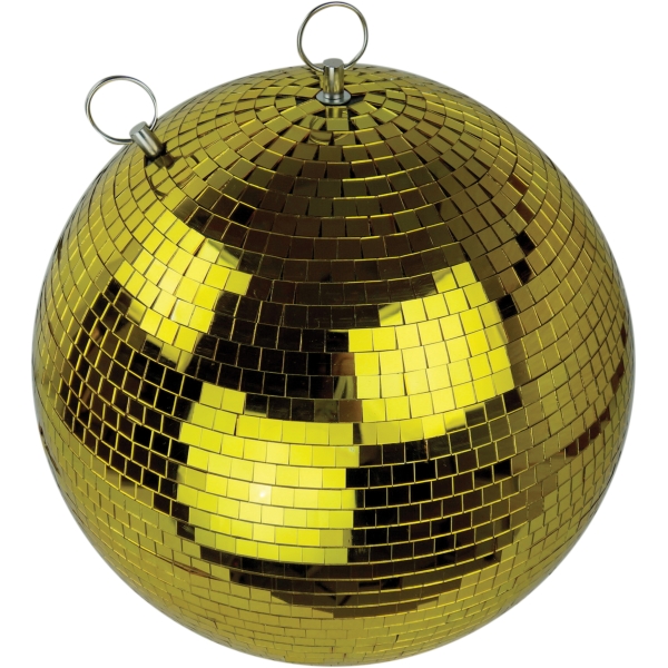 FXLab Gold Mirror Ball, 12mm Facets - 400mm