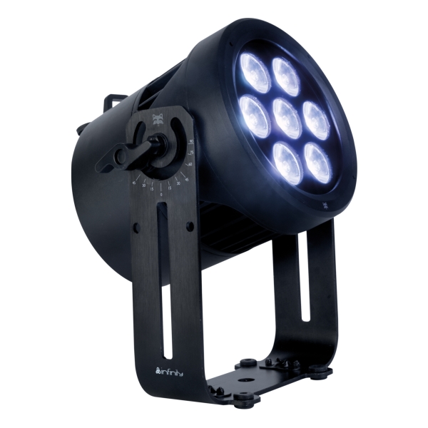 Infinity Raccoon Junior P7/4 RGBM LED PAR, 7x 15W - IP65