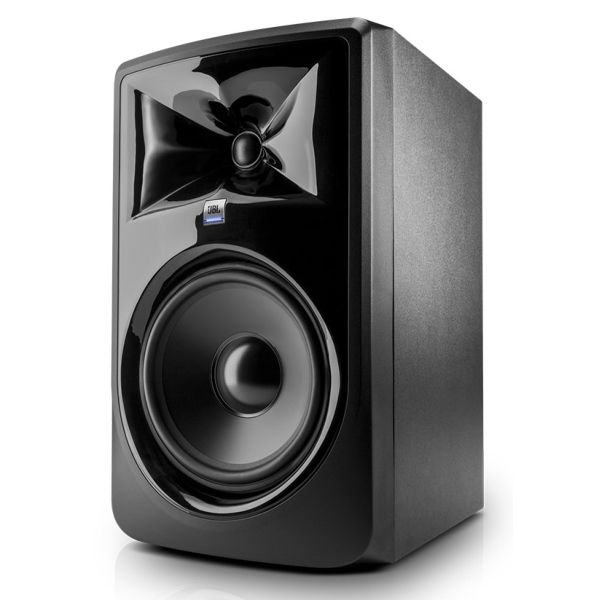 JBL 308P MkII 8-Inch Active Class-D Bi-Amplified Studio Monitor, 2x 56W