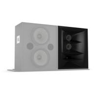 JBL 3733-M/HF Mid/HF Section for JBL 3733 Bi-Amplified ScreenArray Loudspeaker