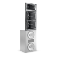JBL 5742-M/HF Mid/HF Section for JBL 5742 4-Way High Power ScreenArray Loudspeaker