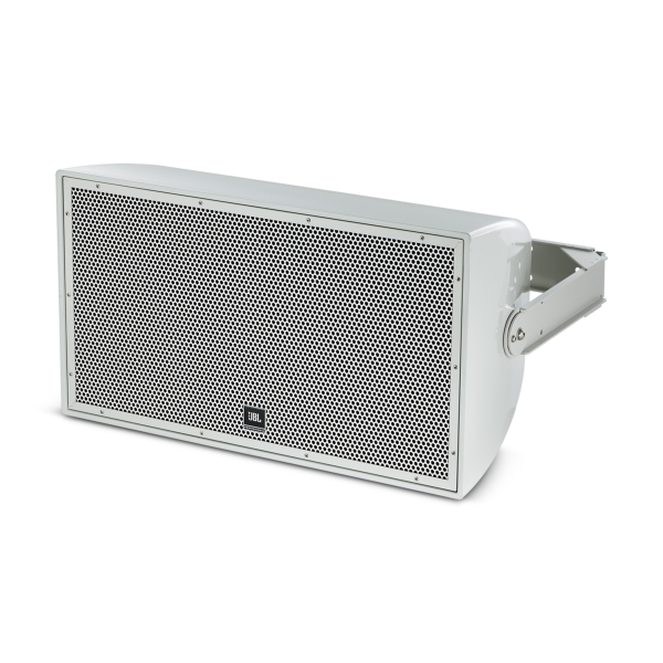 JBL AW295-LS 12-Inch All Weather High Power Speaker with Rotatable Horn for EN54-24 Life Safety Applications, 400W @ 8 Ohms or 70V/100V Line - IP55C, Grey
