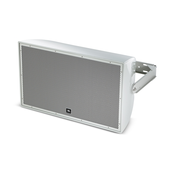 JBL AW526 12-Inch 2-Way All Weather High Power Speaker with Rotatable Horn, 600W @ 8 Ohms or 70V/100V Line - IP56, Grey