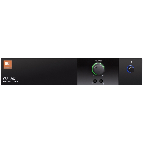 JBL CSA 180Z Power Amplifier with Crown DriveCore Technology, 1x 80W @ 4 Ohms or 70V/100V Line