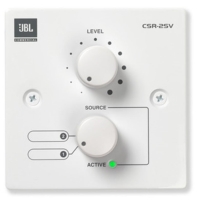 JBL CSR-2SV Remote Volume and 2 Source Selector for JBL CS Mixers/Amplifiers - White JBL CSR-2SV Remote Volume and 2 Source Selector for JBL CS Mixers/Amplifiers - White