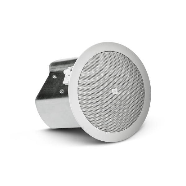 JBL Control 14C/T 4-Inch Two-Way Coaxial Ceiling Loudspeaker, 60W @ 8 Ohms or 70V/100V Line - White