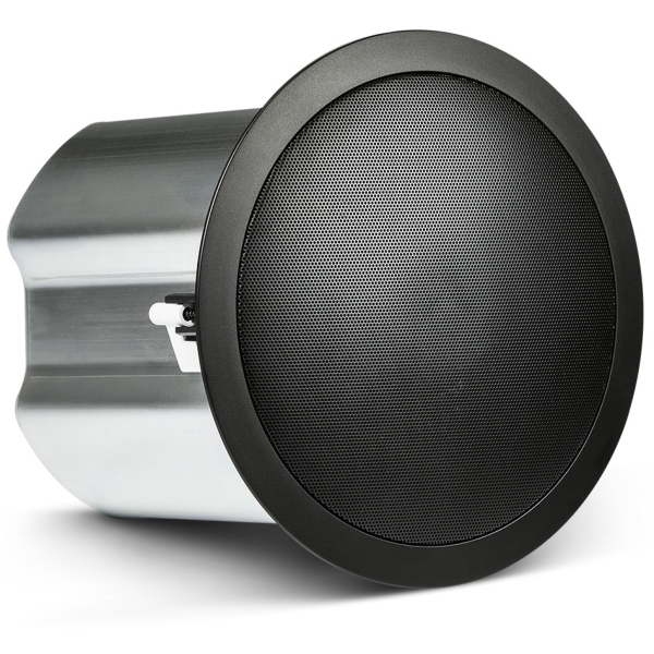 JBL Control 16C/T-BK 6.5-Inch Two-Way Coaxial Ceiling Speaker, 100W @ 8 Ohms or 70V/100V Line (Pair) - Black