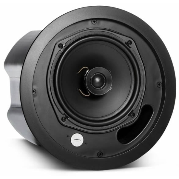 JBL Control 18C/T-BK 8-Inch Two-Way Coaxial Ceiling Speaker, 90W @ 8 Ohms or 70V/100V Line - Black