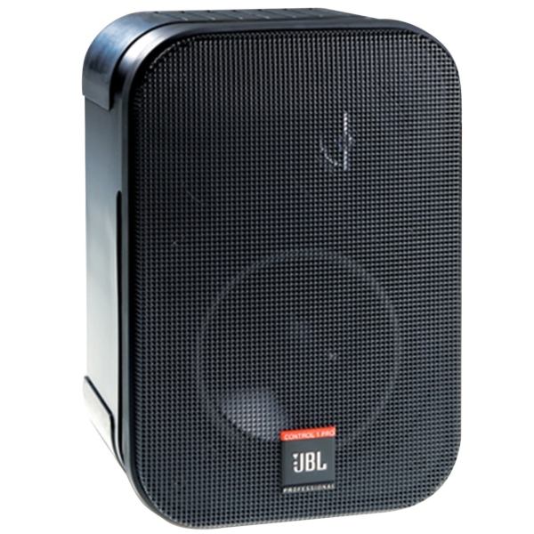 JBL Control 1 Pro 5.25-Inch 2-Way Professional Compact Speaker (Pair), 150W @ 4 Ohms - Black