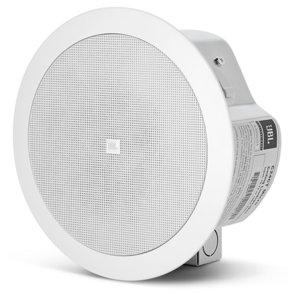 JBL Control 24C Micro 4.5-Inch 2-Way Ceiling Speaker (Pair), 30W @ 8 Ohms - White