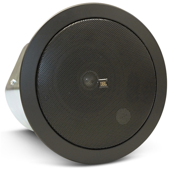 JBL Control 24CT-BK 4-Inch Coaxial Ceiling Speaker (Pair), 70V or 100V Line - Black