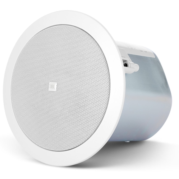 JBL Control 24CT 4-Inch Coaxial Ceiling Speaker (Pair), 70V or 100V Line - White