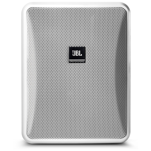 JBL Control 25-1 5.25-Inch 2-Way Compact Indoor/Outdoor Speaker (Pair), 100W @ 8 Ohms or 70V/100V Line - IP44, White