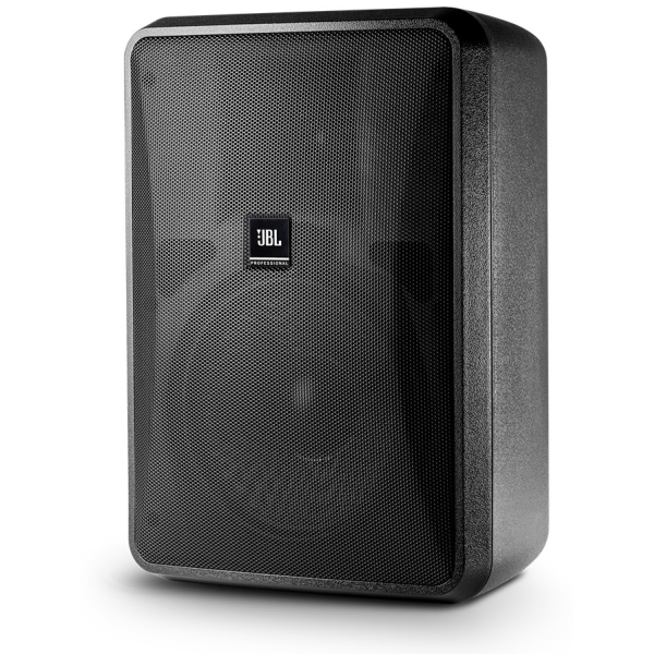 JBL Control 28-1L 8-Inch 2-Way High Output Indoor/Outdoor Speaker (Pair), 120W @ 8 Ohms - IP44, Black