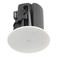 JBL Control 442C/T 2.5-inch Full Range Ceiling Loudspeaker, 25W @ 16 Ohms or 70V/100V Line